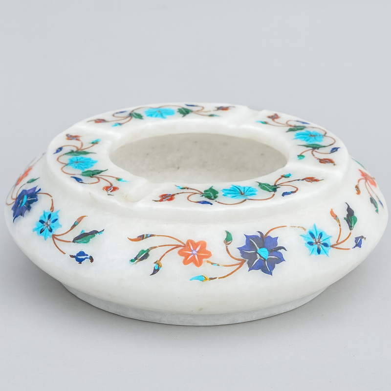 Marble Inlay Ash Tray - MAT005