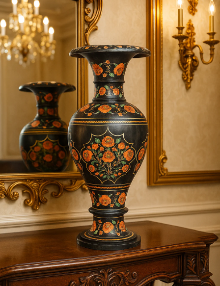 Marble Inlay Flower Vase
