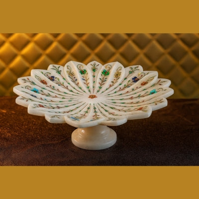 Marble Inlay Fruit Bowl - MFB006