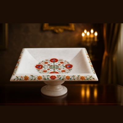 Marble Inlay Fruit Bowl - MFB002