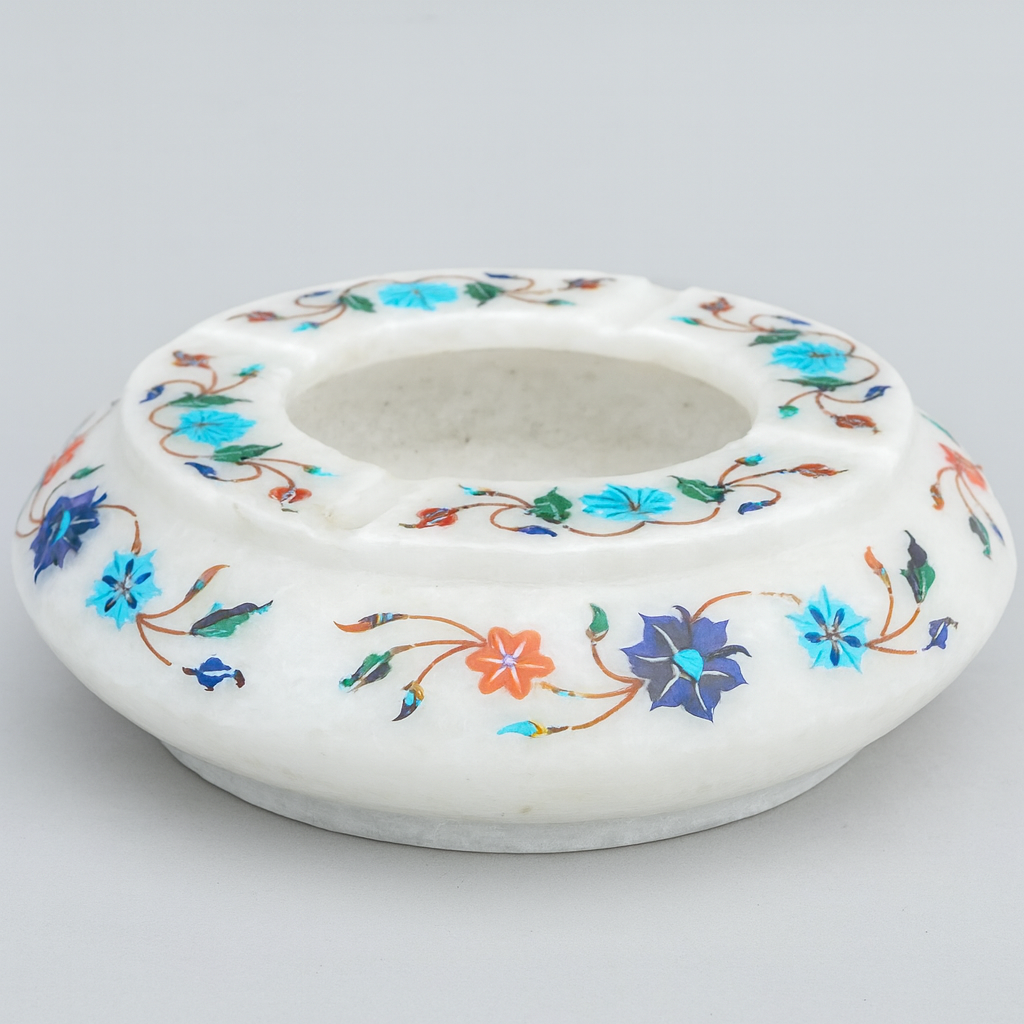 Marble Inlay Ash Tray - MAT005