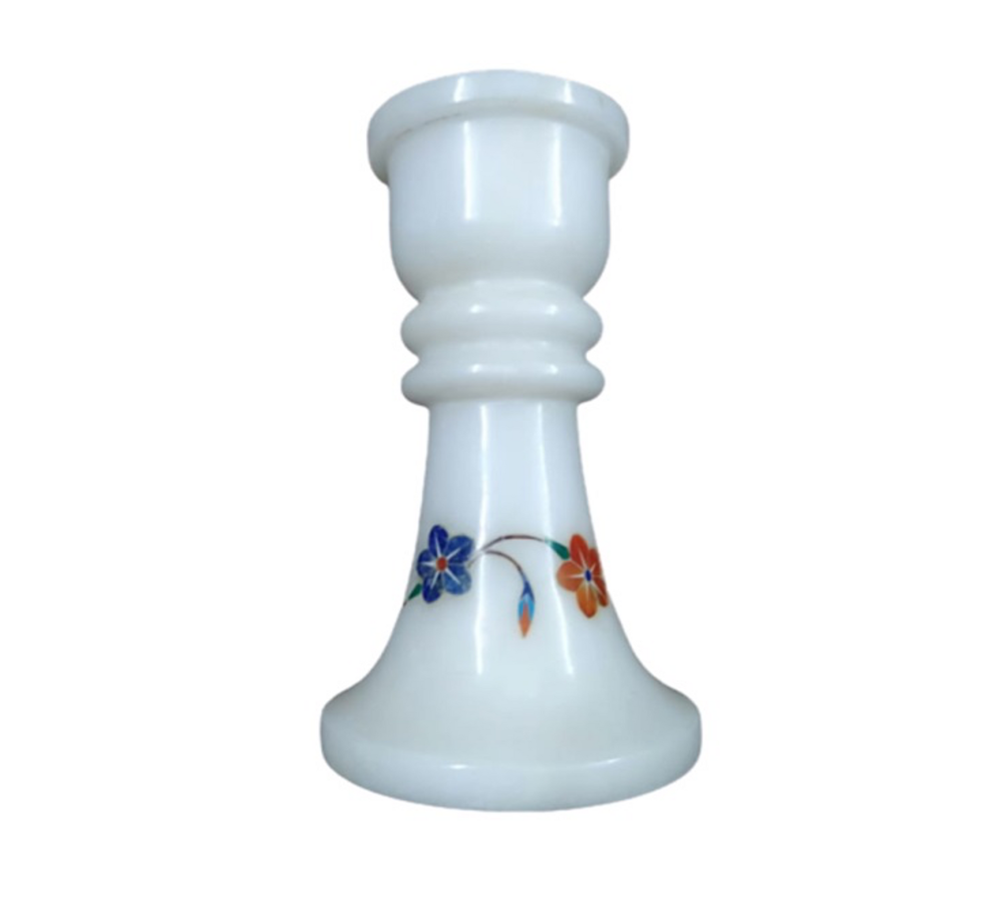 Marble Inlay Candle Stand - MST002