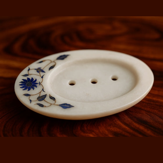 marble inlay soap case - MSC007
