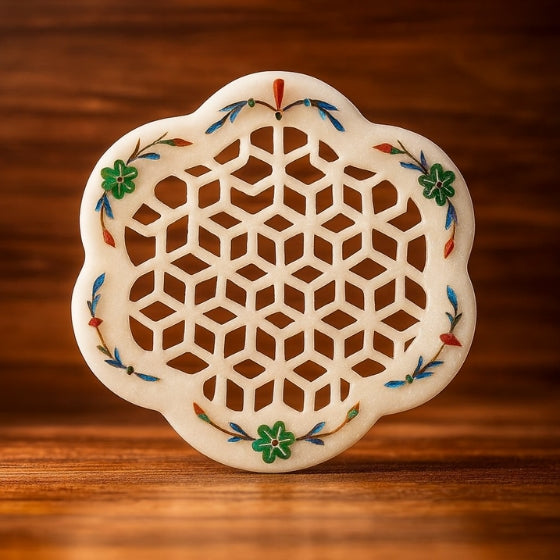 marble inlay soap case - MSC006