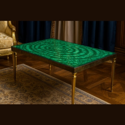 MALACHITE COFFEE TABLE - MCT012