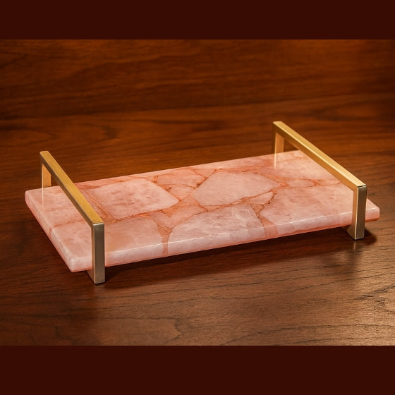 Rose Quartz Tray - MST005