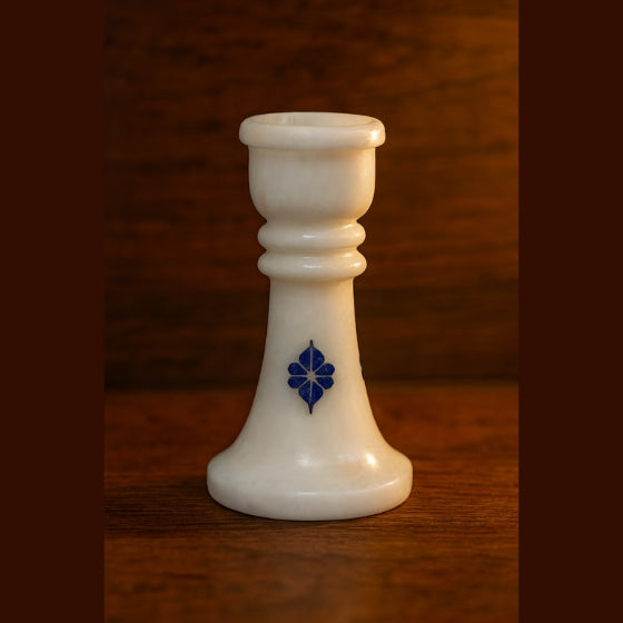 Marble Inlay Candle Stand - MST001