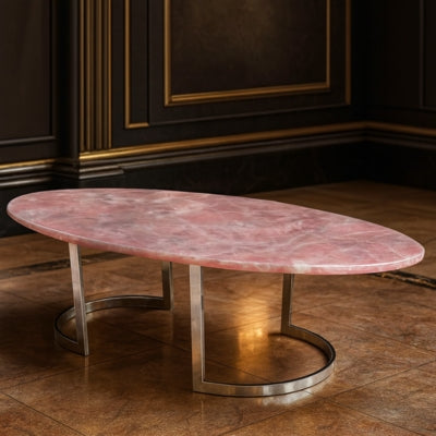 Rose Quartz table Top - MCT007