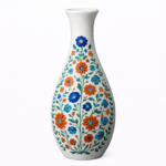 Marble Inlay Flower Vase