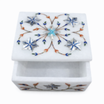 Marble Inlay Jewellery Box