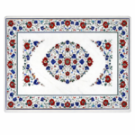 Marble Inlay Dinning Table